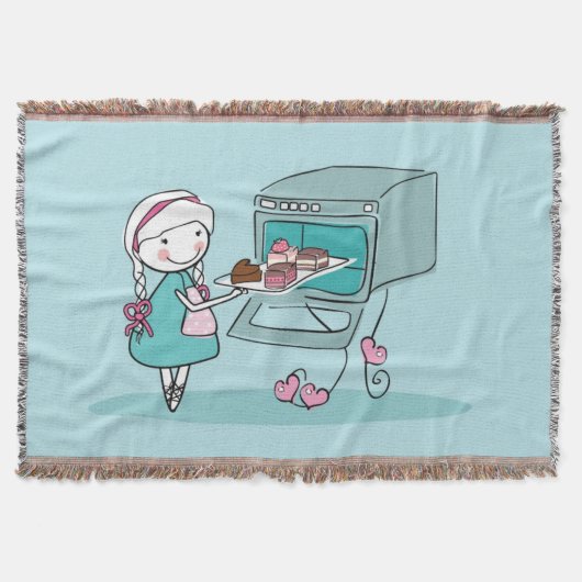 焼けること スローブランケット (正面)