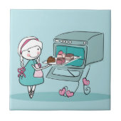 焼けること タイル (正面)