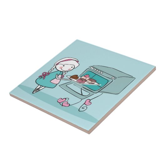 焼けること タイル (側面)