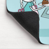 焼けること マウスパッド (コーナー)