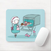 焼けること マウスパッド (マウス)