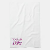 焼けるために練って下さい キッチンタオル (縦)
