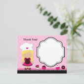 焼けるパーティーのサンキューカード サンキューカード (スタンド正面)