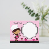 焼けるパーティーのサンキューカード サンキューカード (スタンド正面)