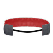 焼ける雲、霧、山の空のモノグラム アスレチックヘッドバンド (裏面)