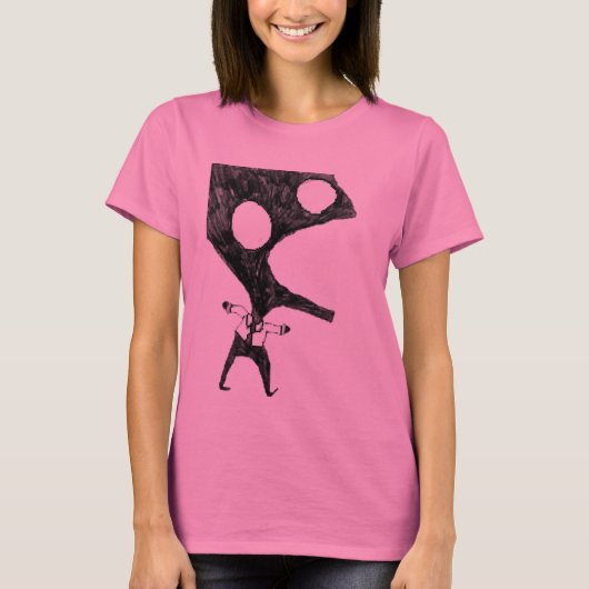 焼ける Tシャツ (正面)