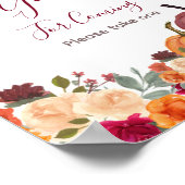 焼けオレンジのカボチャのポスター来ありがとう ポスター (角)