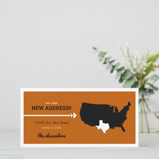 焼けオレンジ新州新しいアドレス！テキサス州移動 (スタンド正面)