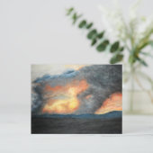 焼け山 ポストカード (スタンド正面)