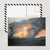 焼け山 ポストカード (正面/裏面)