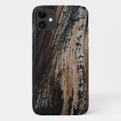 焼け木の樹皮の質感 Case-Mate iPhoneケース (裏面)