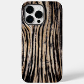 焼け木の樹皮の質感 Case-Mate iPhoneケース (裏面)