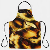 焼け焦げた部分のある黄金の荒い砂丘 エプロン (正面)