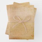 焼け羊皮紙の古い紙背景 ラッピングペーパーシート (インサイチュ)