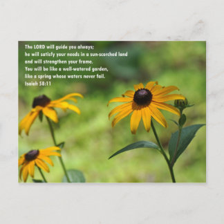 焼け野原での満足感 ポストカード