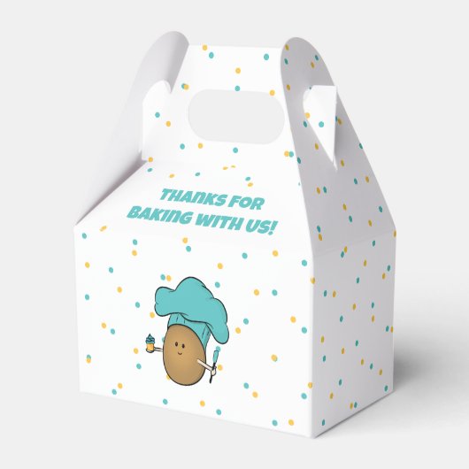 焼こうぜ！キッドベーキングパーティー フェイバーボックス (正面サイド)