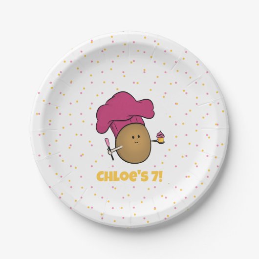 焼こうぜ！キッドベーキングパーティー ペーパープレート (正面)