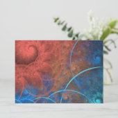 焼却炉フラクタルアートの熱火 招待状 (スタンド正面)