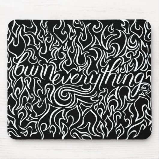 焼跡すべてマウスパッド マウスパッド (正面)