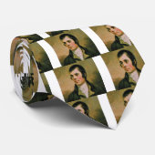 焼跡の夜を祝うロバートの焼跡 ネクタイ (ロール)