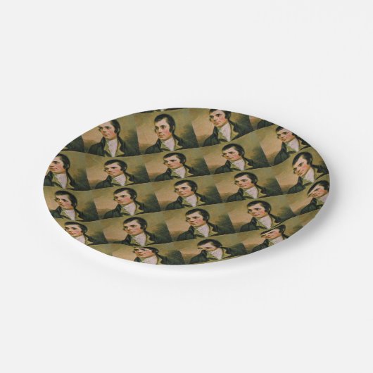 焼跡の夜を祝うロバートの焼跡 ペーパープレート (アングル)