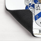 焼跡の家紋-焼跡の紋章付き外衣 マウスパッド (コーナー)