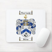 焼跡の家紋-焼跡の紋章付き外衣 マウスパッド (マウス)