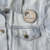 焼跡の脂肪ない油 缶バッジ (インサイチュ)