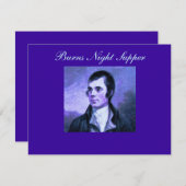 焼跡夜招待状- Selkirkの優美 招待状 (正面/裏面)