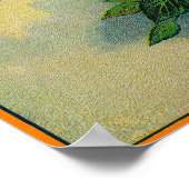 焼間ナシのクラートLabelToppenish, WA ポスター (角)