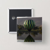 焼間川の熱気球 缶バッジ (正面&裏面)