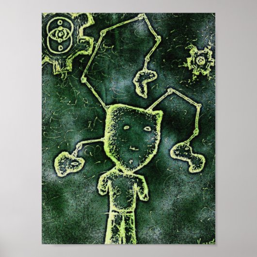 煉獄ポスターの少年 ポスター (正面)