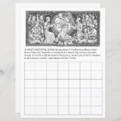 煉獄祈りの言葉の貧しい魂 (正面/裏面)