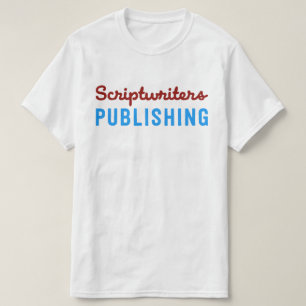 煉瓦か塩水のタフィーTを出版している脚本家 Tシャツ