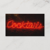 煉瓦のカクテル 名刺 (裏面)