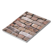 煉瓦の壁に近い目つき ノートパッド (回転)