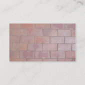 煉瓦ペーバー 名刺 (裏面)