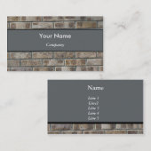 煉瓦名刺 名刺 (正面/裏面)