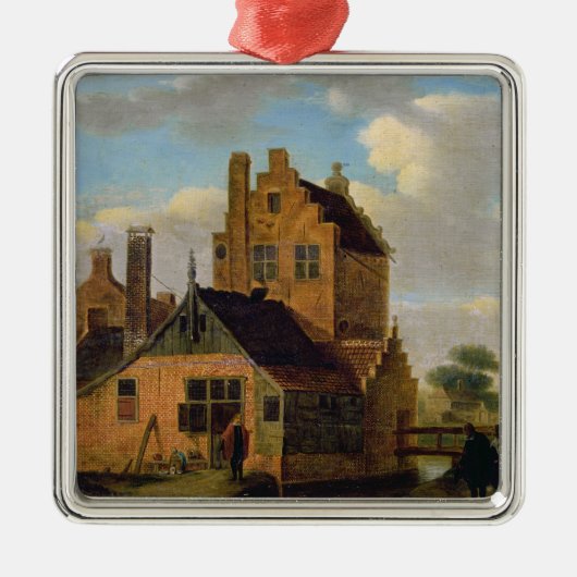 煉瓦家 メタルオーナメント (正面)