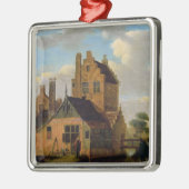 煉瓦家 メタルオーナメント (左)