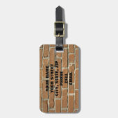 煉瓦家 ラゲッジタグ (正面縦)