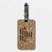 煉瓦家 ラゲッジタグ (裏面縦)