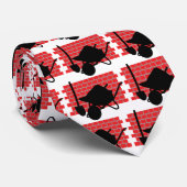 煉瓦層のギア ネクタイ (ロール)