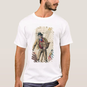 煉瓦工の労働者 Tシャツ