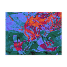 "煉瓦積み: 出現の"カラフルな芸術の郵便はがき