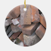 煉瓦 セラミックオーナメント (裏面)