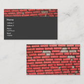 煉瓦 名刺 (正面/裏面)