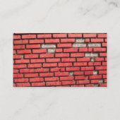 煉瓦 名刺 (裏面)