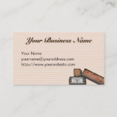 "煉瓦（紋章の）フラ・ダ・リ"の名刺- 2 名刺 (裏面)