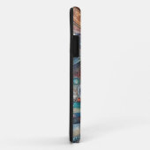 煌びやかなカラフル アール・ヌーヴォー抽象画 Case-Mate iPhoneケース (裏面/右)